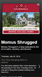 Mobile Screenshot of momusshrugged.com